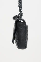 Saint Laurent Quilted Leather Mini College Bag
