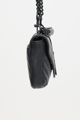 Saint Laurent Quilted Leather Mini College Bag