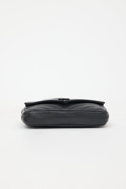 Saint Laurent Quilted Leather Mini College Bag
