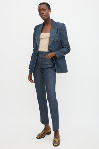 Saint Laurent Resort 2022 High Waist Jeans