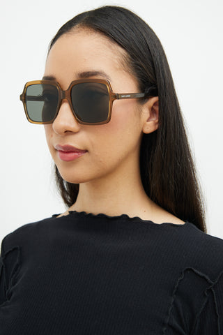 Saint Laurent Brown SL 174 004 Sunglasses