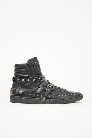 Saint Laurent SL/08H Studded Buckle Sneaker