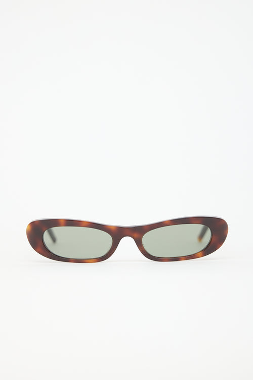 Saint Laurent SL557 Shade Tapered Sunglasses