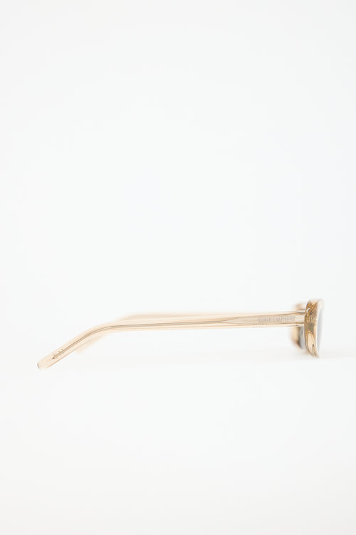 Saint Laurent SL557 Shade Tapered Sunglasses