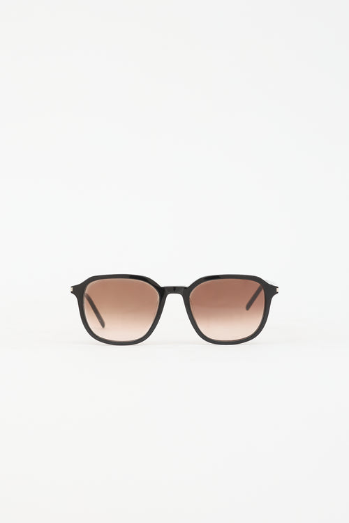 Saint Laurent SLM387 001 Square Sunglasses