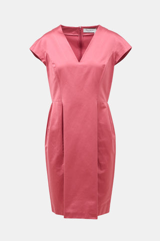 Saint Laurent SS 2010 Satin Shift Dress