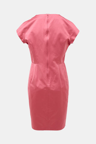 Saint Laurent SS 2010 Satin Shift Dress