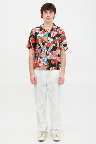 Saint Laurent SS 2021 Hawaiian Shirt