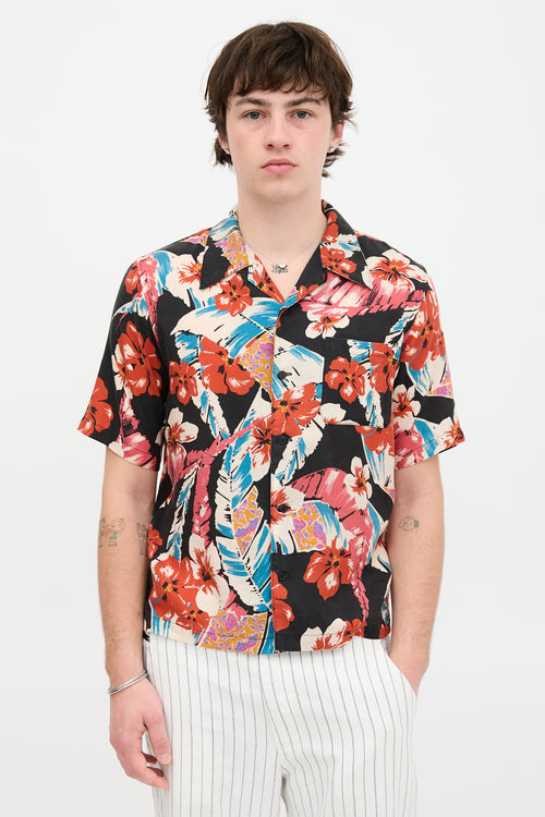 Saint Laurent SS 2021 Hawaiian Shirt