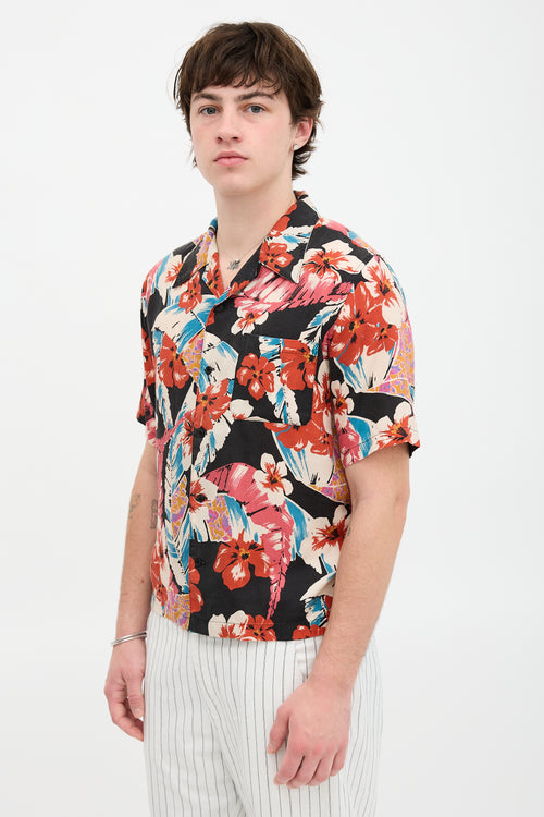 Saint Laurent SS 2021 Hawaiian Shirt