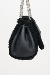 Saint Laurent Shearling Nolita Bag