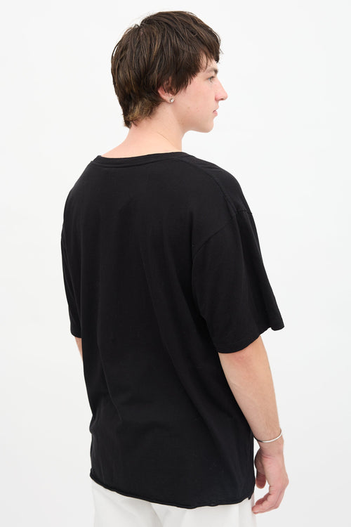 Saint Laurent Signature Logo T-Shirt