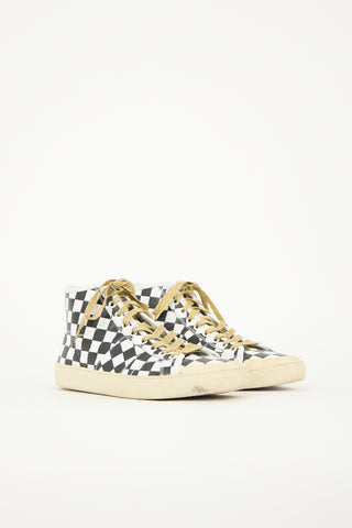 Saint Laurent Spring 2016 Check Sneaker