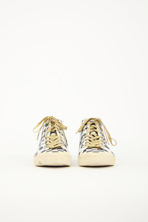 Saint Laurent Spring 2016 Check Sneaker