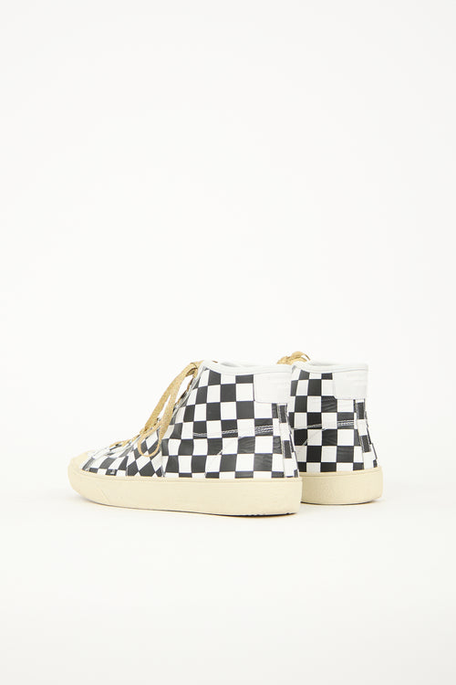 Saint Laurent Spring 2016 Check Sneaker