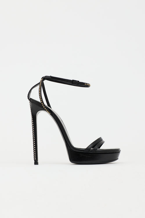 Saint Laurent Studded Slingback Heel