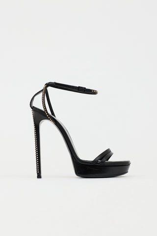Saint Laurent Studded Slingback Heel