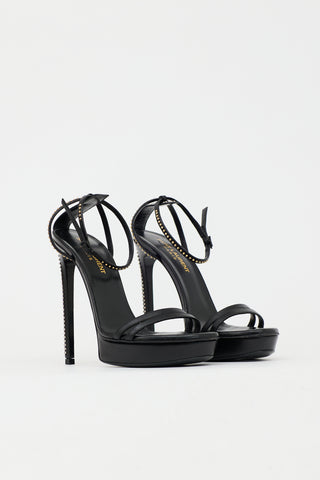 Saint Laurent Studded Slingback Heel