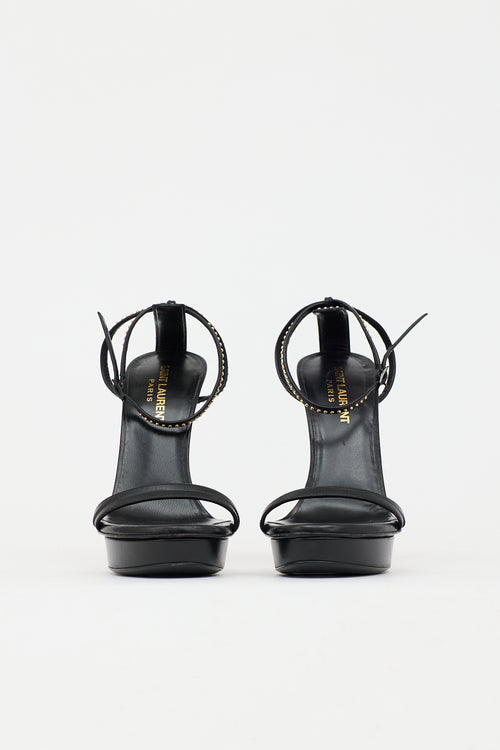 Saint Laurent Studded Slingback Heel