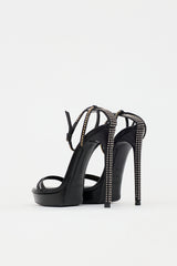 Saint Laurent Studded Slingback Heel