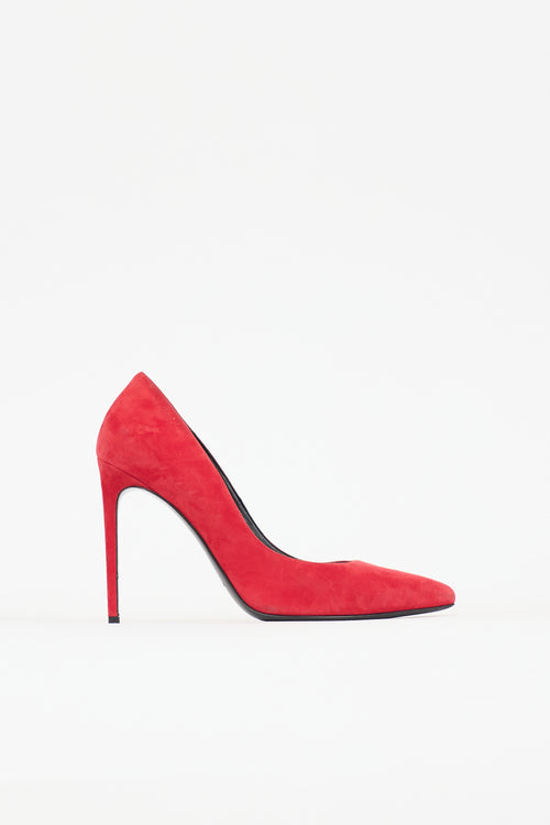 Saint Laurent Suede Pump