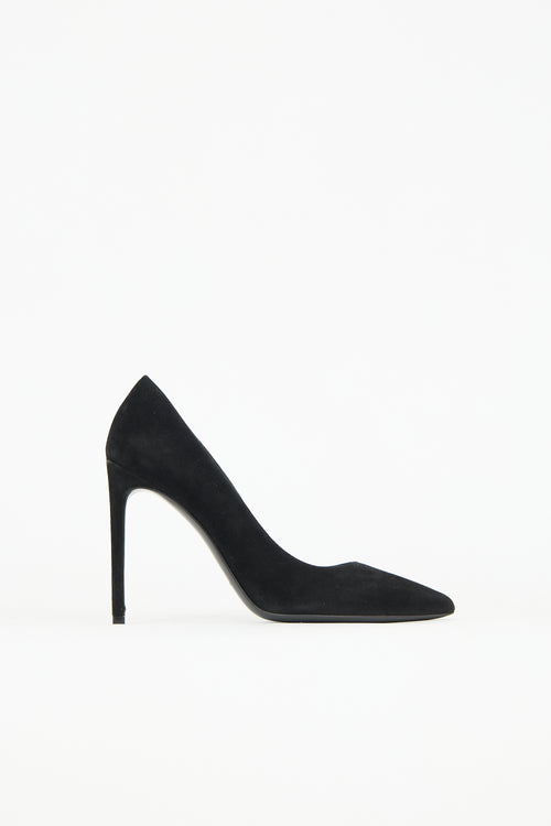Saint Laurent Suede Zoe Pump