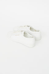 Saint Laurent White Andy Leather Sneaker