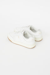 Saint Laurent White SL61 Leather Sneaker