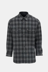 Saint Laurent Wool Check Shirt