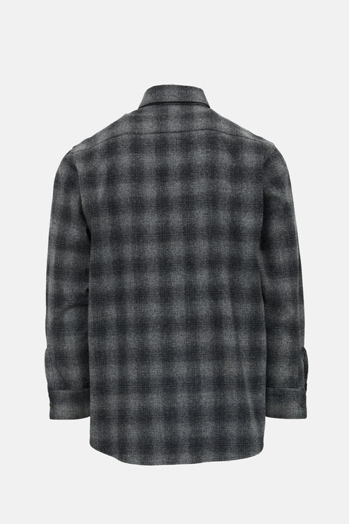 Saint Laurent Wool Check Shirt