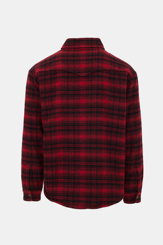 Saint Laurent Wool Plaid Shirt Jacket