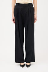 Saint Laurent // Wool Pleated Trousers – VSP Consignment
