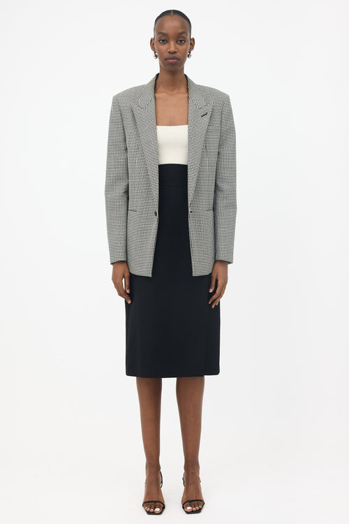 Saint Laurent Wool & Mohair Blazer