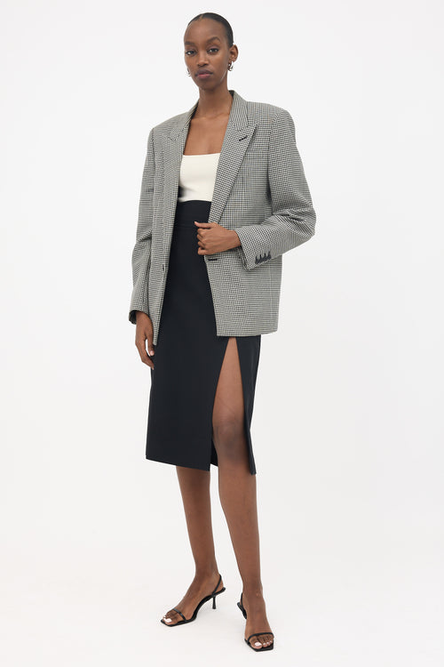 Saint Laurent Wool & Mohair Blazer