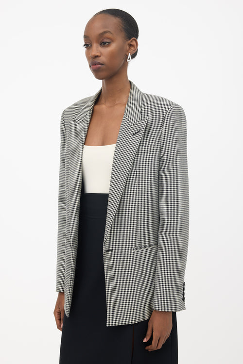 Saint Laurent Wool & Mohair Blazer