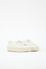 Saint Laurent Leather Court Classic Platform Sneaker