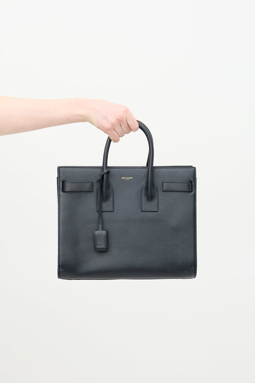 Leather Mini Sac De Jour Bag