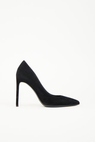 Saint Laurent Suede Paris Pump