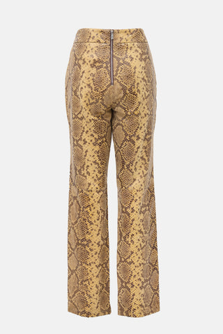 Saks Potts Suede Printed Benedicte Trouser