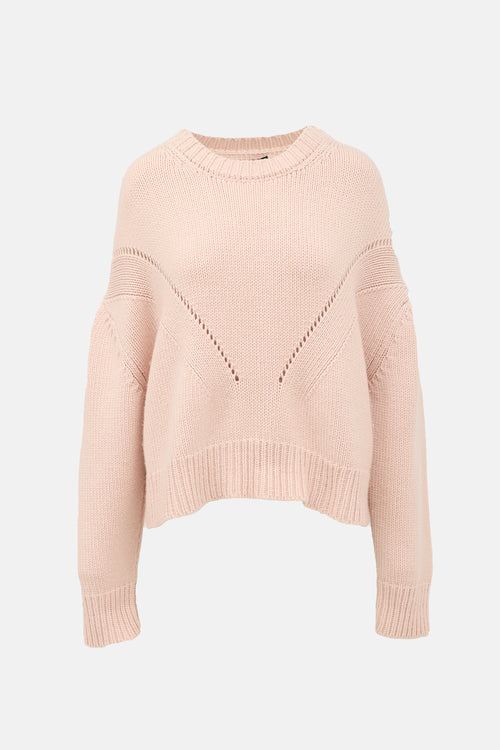 Sally Lapointe Wool Oversized Sweater