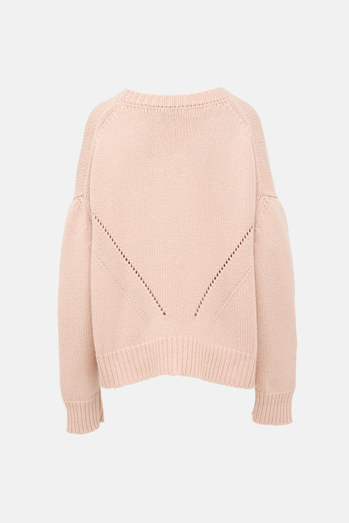 Sally Lapointe Wool Oversized Sweater
