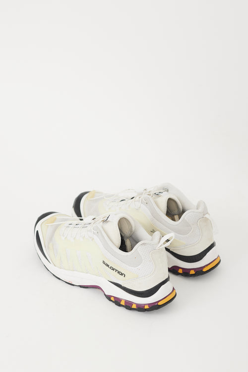 Salomon White & Multicolour XA-Pro Fusion Advanced Sneaker