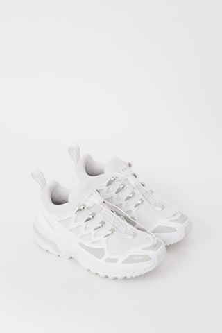 Salomon White & Grey ACS+ Sneaker