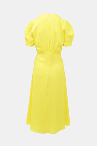 Saloni Silk Dotty Lea Dress