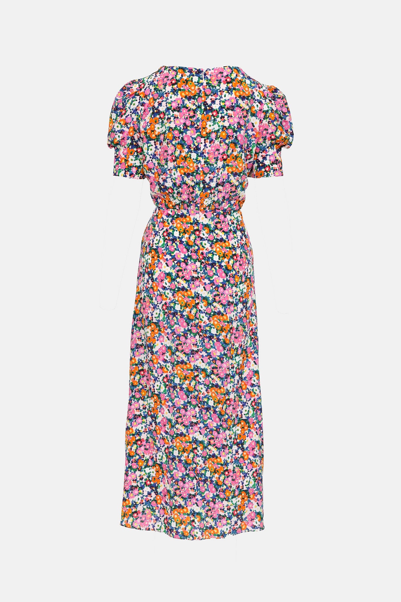 Saloni // Silk Floral Maxi Dress – VSP Consignment