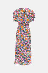 SaloniSilk Floral Maxi Dress