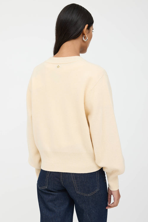 Sandro Wool Knit Cardigan