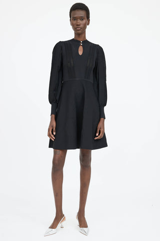 Sandro Crochet Pearl Dress