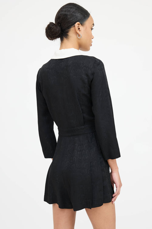 Sandro Pleated Button Up Dress