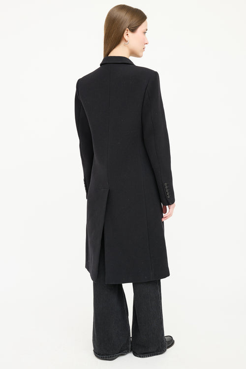 Sandro Wool Double Breasted Coat